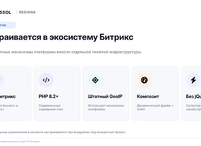 Bussol: Мультирегиональность (bussol.regions) - решение для Битрикс
