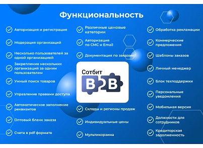 Сотбит: B2B кабинет Plus (sotbit.b2bplus) - решение для Битрикс