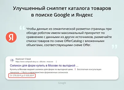INRAISE: Микроразметка Schema.org 5 в 1. Товары, услуги, организация, хлебные крошки, статьи, поиск (inraise.schemaorg) - рішення на Бітрікс