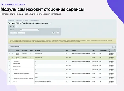 Top Man Digital: Cookie (topman.cookie) - решение для Битрикс