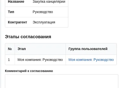 Дексика: Согласование документов (dexika.contract) - решение для Битрикс