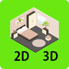 Планировщик помещений с 2D/3D-просмотром и расчетом стоимости проекта  (ade.planner3d) - рішення на Бітрікс