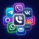 Мессенджеры для связи: мультикнопка и обратный звонок (lvov.chat) - решение для Битрикс