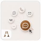 АСТОНІЯ: Віджет соцмереж (astonia.socialwidget) - рішення на Бітрікс