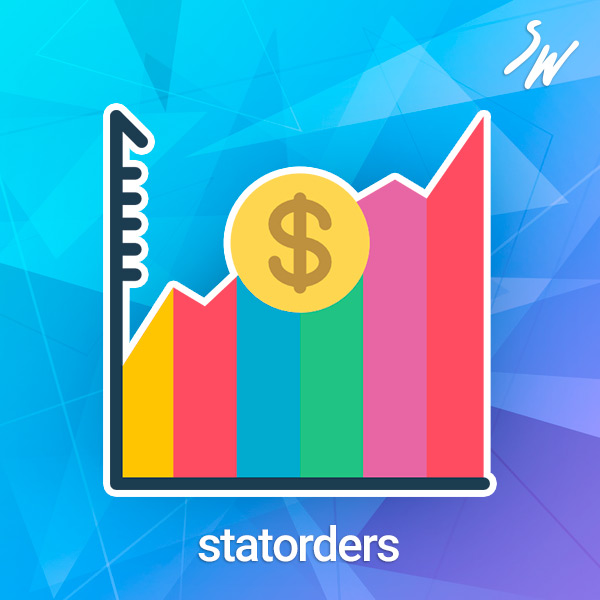 Статистика продажів - аналітика інтернет-магазину (skyweb24.statorders) - рішення на Бітрікс