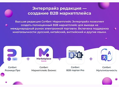 Сотбит: Маркетплейс Старт – личный кабинет поставщика (sotbit.marketplace) - рішення на Бітрікс