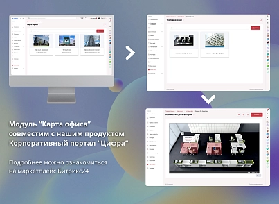 Карта офиса (mcart.cifraofficemap) - решение для Битрикс