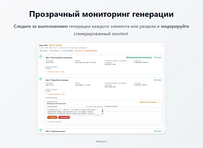 Контент-завод: генерация описаний товаров, статьей, SEO, переводов, свойств с помощью нейросетей (despi.aiconnector) - рішення на Бітрікс