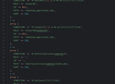 URL Rewrite Controller (trdn.urls) - рішення на Бітрікс