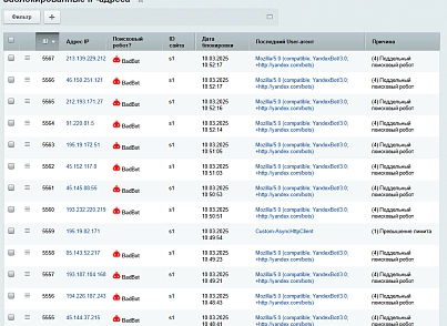 Защита от парсинга (protobyte.antiparsing) - решение для Битрикс