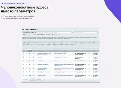 Top Man Digital: SEO помощник (topman.seofilter) - рішення на Бітрікс