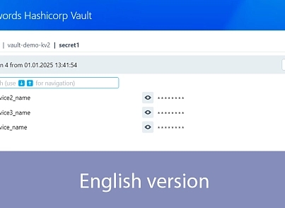 Інтеграція з Hashicorp Vault (mironov.vault) - рішення на Бітрікс