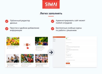 SIMAI-SF4: Сайт благотворительного фонда с приёмом платежей онлайн и версией для слабовидящих (simai.sf4fund) - рішення на Бітрікс