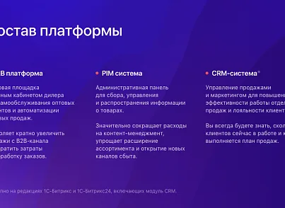 АЛЬФА: B2B - оптовий портал з особистим кабінетом (redsign.b2bportal) - рішення на Бітрікс