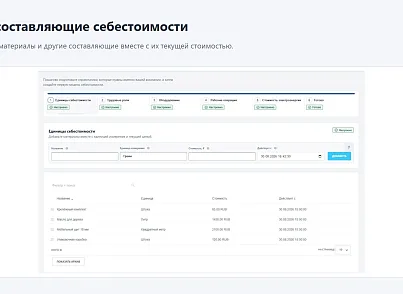 6sec: Расчёт себестоимости (ss.costing) - рішення на Бітрікс
