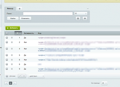 Контейнер кода (mw.codecontainer) - рішення на Бітрікс