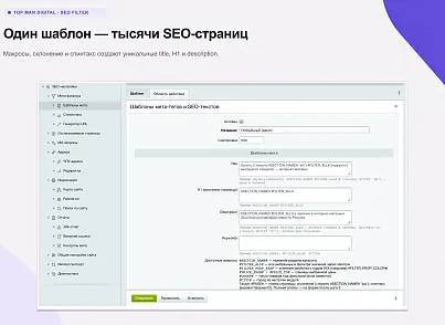 Top Man Digital: SEO помощник (topman.seofilter) - рішення на Бітрікс