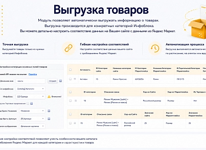 Интеграция с Яндекс Маркет (guryev.ym) - рішення на Бітрікс