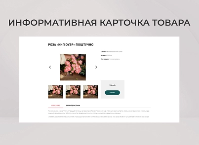Team-B - Цветы сайт с каталогом №16 (teamb.flowers) - рішення на Бітрікс