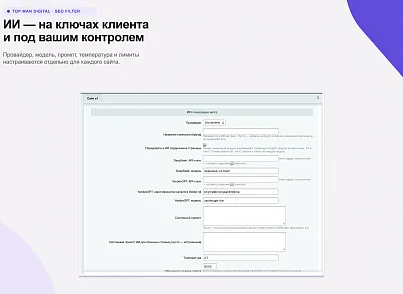 Top Man Digital: SEO помощник (topman.seofilter) - рішення на Бітрікс