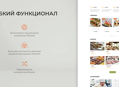 Team-B - Кейтеринг сайт с каталогом №17 (teamb.food) - рішення на Бітрікс