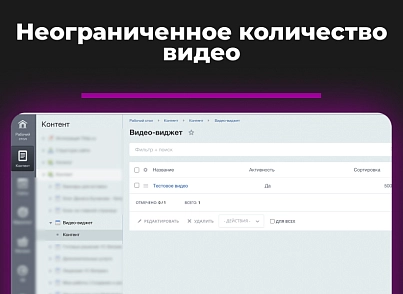  Видео-виджет для увеличения конверсии (bnk.videowidget) - рішення на Бітрікс