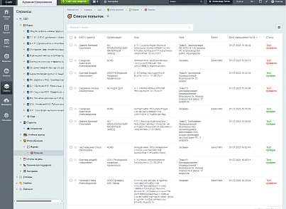 Система дистанционного обучения (atdev.learn) - рішення на Бітрікс