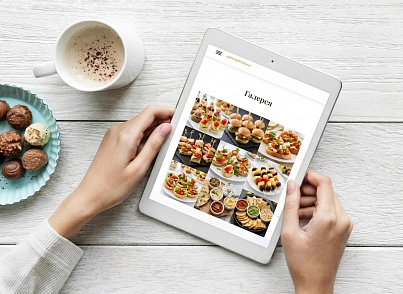 АйПи Кейтеринг - Лендинг для кейтеринговой компании (ipdesign.catering) - рішення на Бітрікс