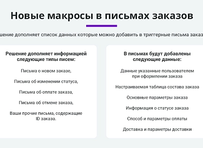 Расширенные письма заказов (arturgolubev.orderletters) - рішення на Бітрікс