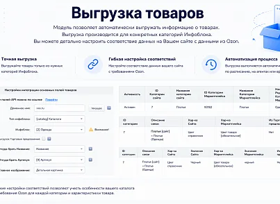 Интеграция с OZON (guryev.ozon) - рішення на Бітрікс