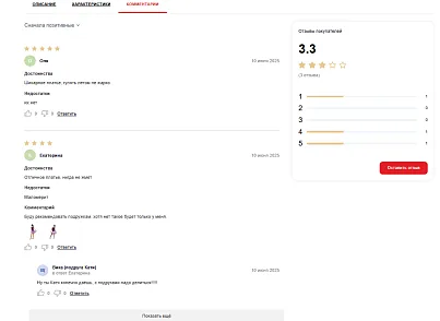 SOK: Отзывы о товарах (sok.reviews) - рішення на Бітрікс