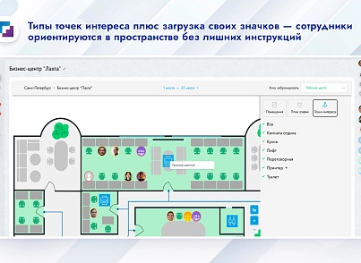 Карта офиса и бронирование (inetsys.reservation) - рішення на Бітрікс