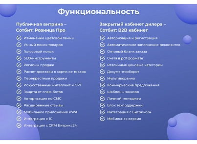 Сотбіт: B2BShop - Оптово-роздрібний магазин з B2B кабінетом (sotbit.b2bshop) - рішення на Бітрікс