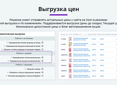 Интеграция с Ozon (Озон). Цены, остатки, заказы, статусы, акты (arturgolubev.ozon) - рішення на Бітрікс