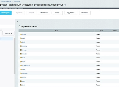 SenDev: File Inspector (sendev.inspector) - решение для Битрикс