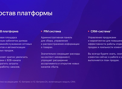АЛЬФА: B2B - оптовий портал з особистим кабінетом (redsign.b2bportal) - рішення на Бітрікс