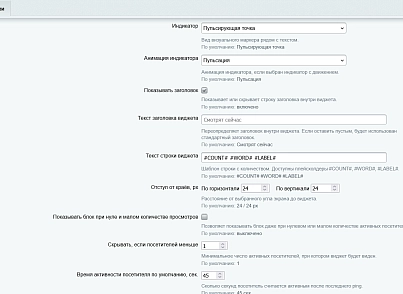 Смотрят сейчас (kommutator.liveviewers) - рішення на Бітрікс