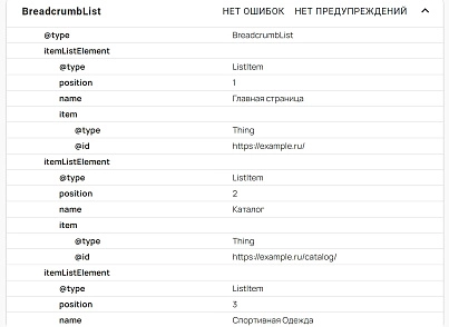 Модуль для створення мікророзмітки Schema.org/BreadcrumbList на сайті на CMS 1С-Бітрікс (inraise.breadcrumblist) - рішення на Бітрікс