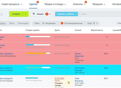 Подсветка карточек CRM (lion.backlighter) - рішення на Бітрікс
