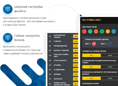 Некстайп: МініМаркет - лендинг з кошиком та онлайн-оплатою (nextype.mmarket) - рішення на Бітрікс