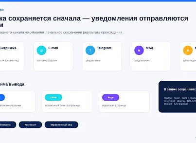 BUSSOL: Конструктор квизов, тестов, подборщиков и калькуляторов (bussol.quiz) - рішення на Бітрікс