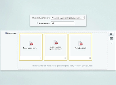 Модуль для створення типу властивостей користувача “Файл/Малюнок INRAISE” для CMS 1С-Бітрікс (inraise.uffile) - рішення на Бітрікс