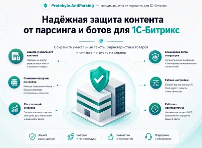 Защита от парсинга (protobyte.antiparsing) - рішення на Бітрікс