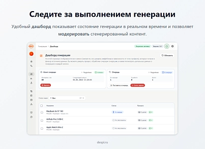 Контент-завод: генерация описаний товаров, статьей, SEO, переводов, свойств с помощью нейросетей (despi.aiconnector) - рішення на Бітрікс