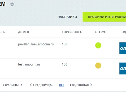 AmoCRM — інтеграція з інфоблоками, веб-формами та поштовими подіями (rover.amocrm) - рішення на Бітрікс