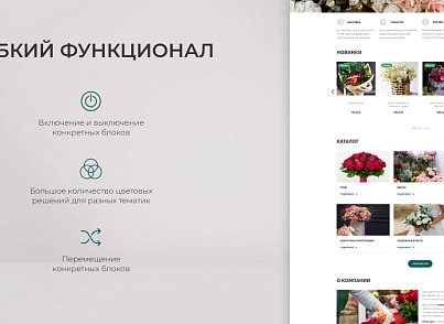 Team-B - Цветы сайт с каталогом №16 (teamb.flowers) - рішення на Бітрікс