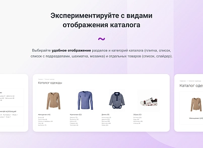 INTEC.Garderob - интернет-магазин одежды, обуви, сумок, нижнего белья и аксессуаров (intec.garderob) - рішення на Бітрікс