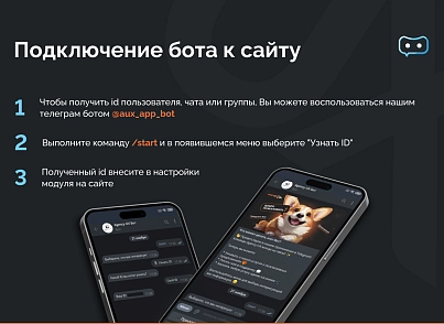 Програма для ЕОМ "Телеграм сповіщення" (agencyux.tgnotify) - рішення на Бітрікс