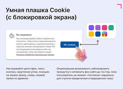 ФЗ-152 Про: Cookie и Согласия (goodsol.fz152) - решение для Битрикс