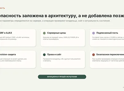 BUSSOL: Мультикорзина — несколько корзин для интернет-магазина (bussol.multicorzine2) - рішення на Бітрікс